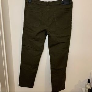 Slim Dark Olive Hyper Stretch Jeans